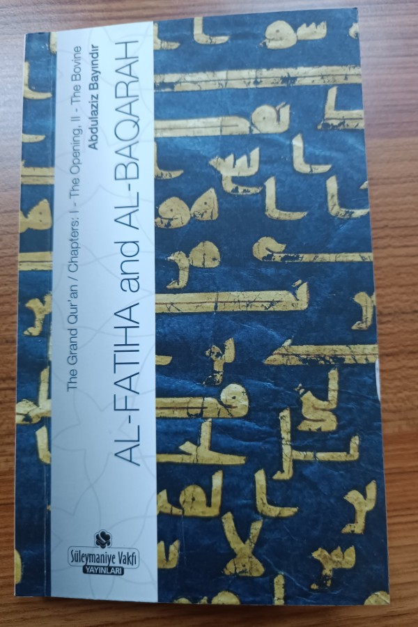 AL- fatıha and Al-Baøarah