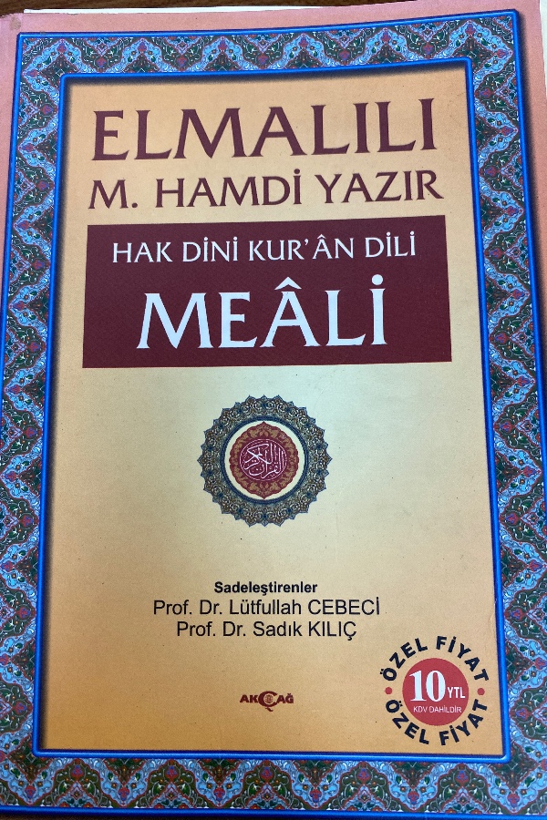 Hak dini Kuran dili