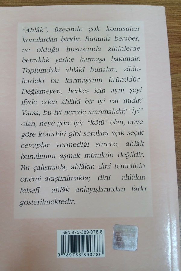 Ahlakın dini temeli