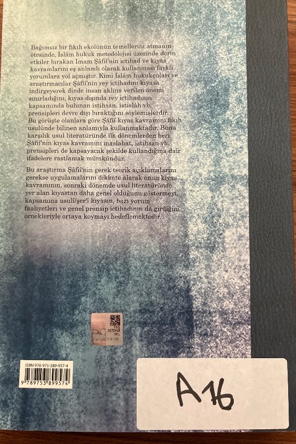 İmam Şafiî’nin Kıyas Anlayışı