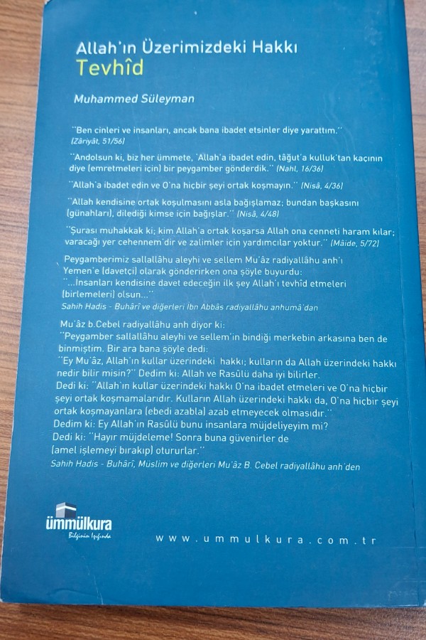 ALLAHIN ÜZERİMİZDEKİ HAKKI TEVHİD