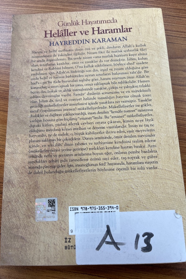 Günlük hayatımızda helaller ve haramlar