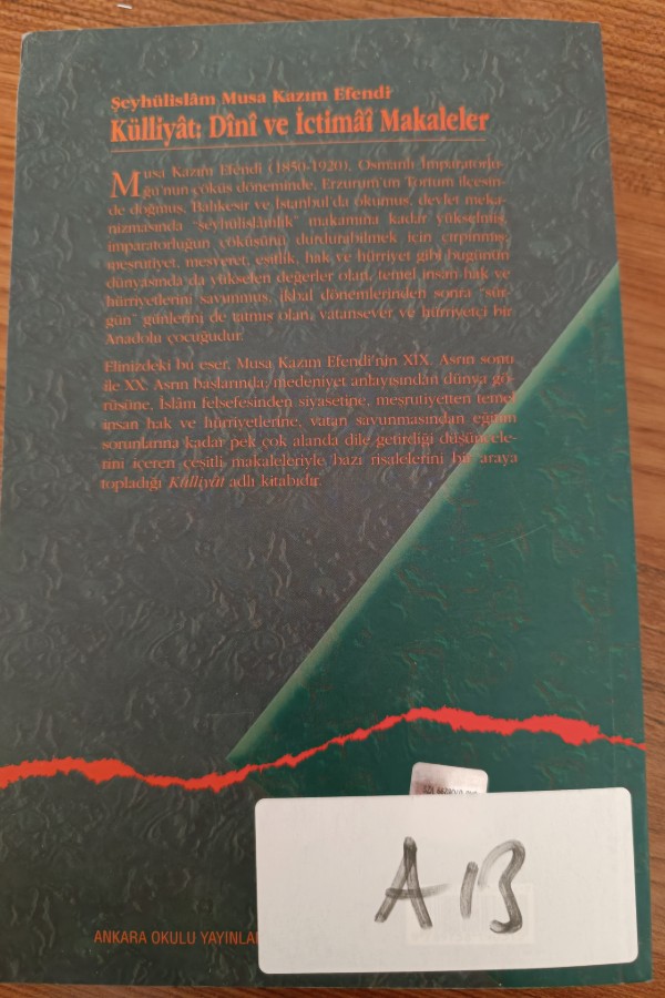 Külliyat dini ve icmialmakaleler