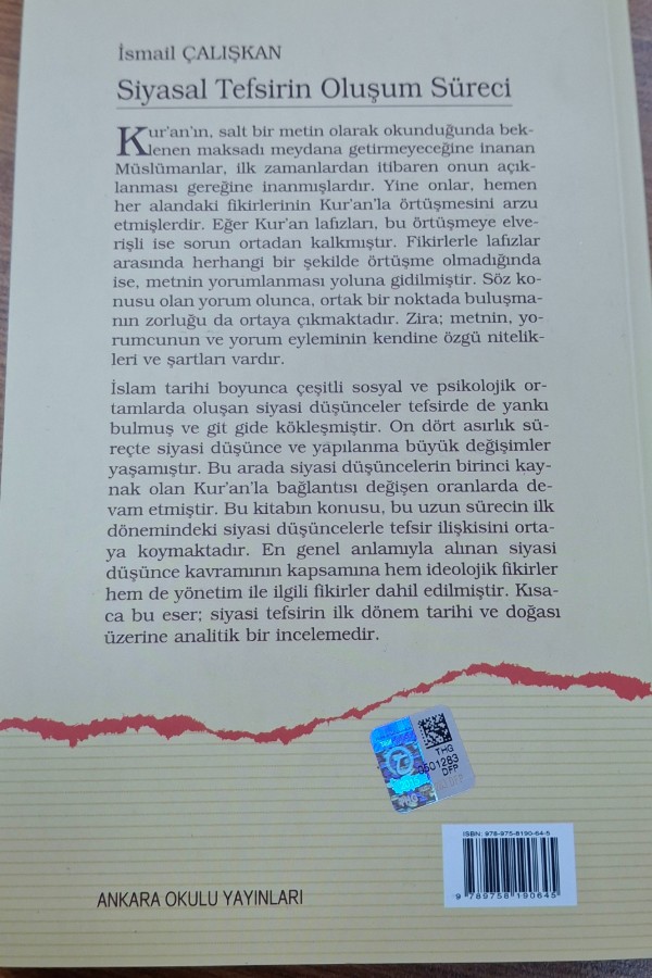 SİYASAL TEFSİRİN OLUŞUM SÜRECİ