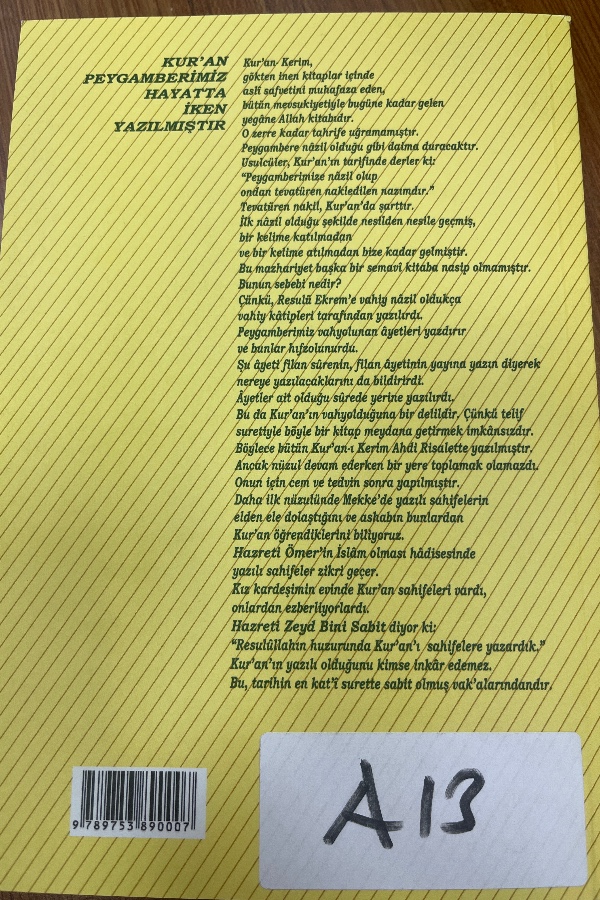 Nüzülünden günümüze kur-an-ı Kerim bilgileri