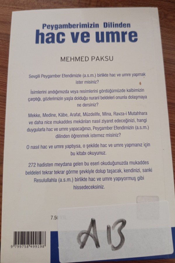 Peygamberimizin dilinden hac ve umre