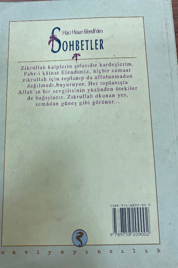 Hacı Hasan efendiden sohbetler