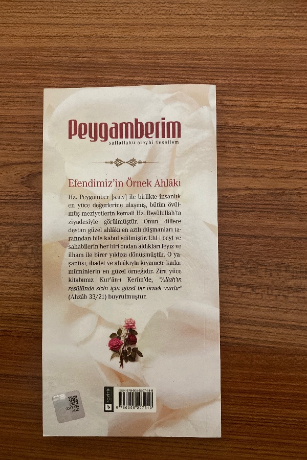 Efendimizin örnek ahlakı