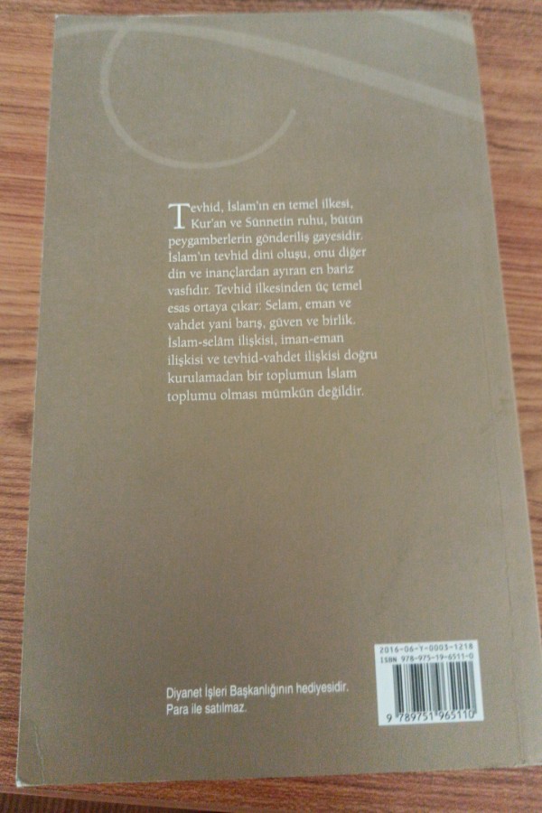 Hz peygamber tevhid ve Vahdet