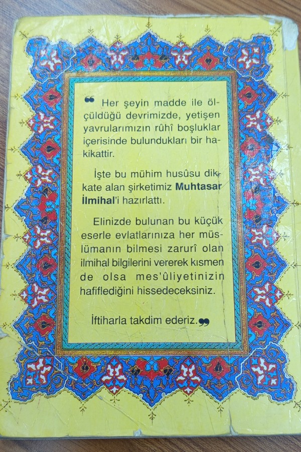 Muhtasar ilmihal resimli namaz hocası
