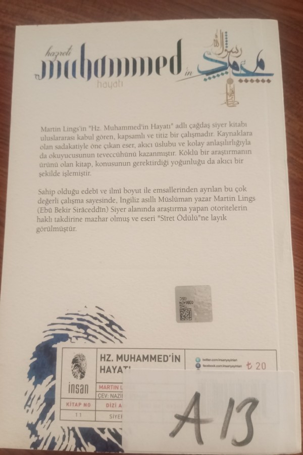 Hazreti Muhammed'in hayatı