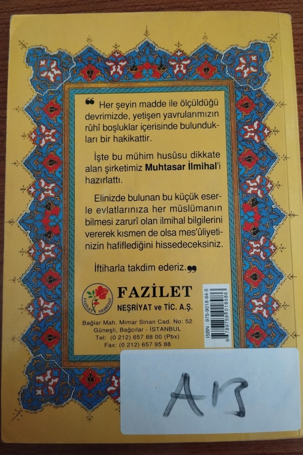 Muhtasar İmihal