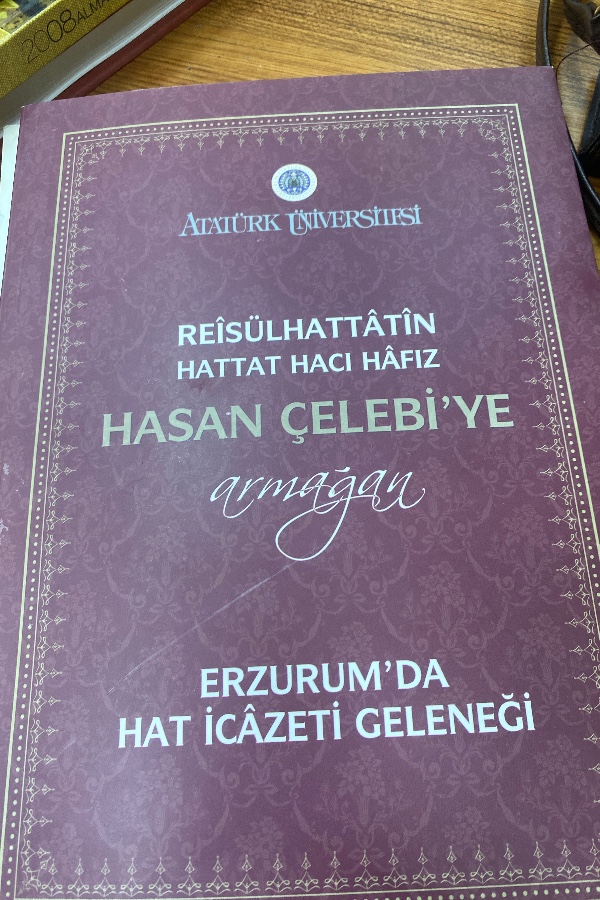 Reisülhattatin hattat hacı hafız Hasan çelebiye armağan