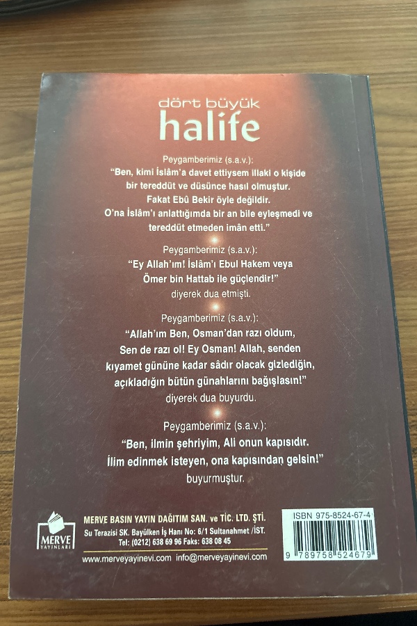 dört büyük halife