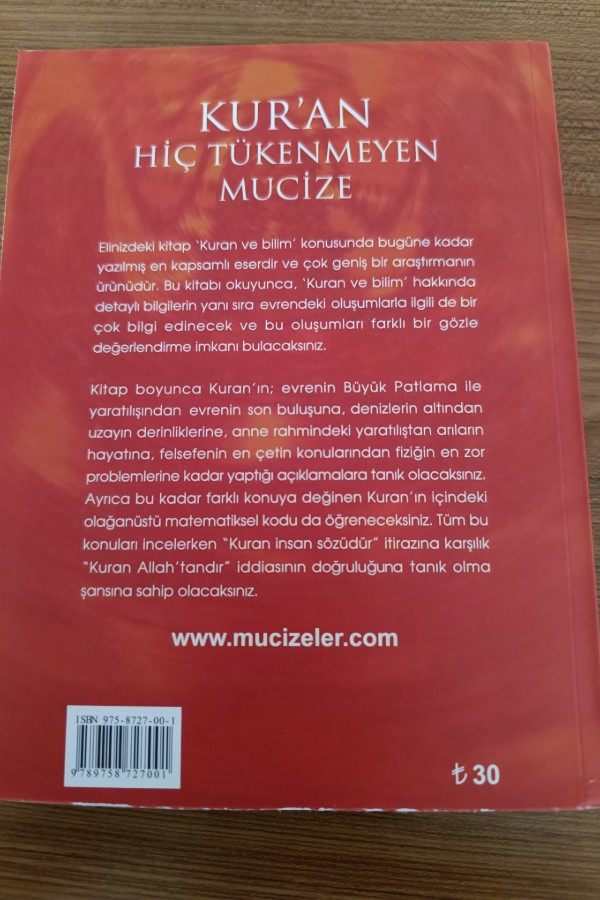 Kur'an hiç tükenmeyen mucize