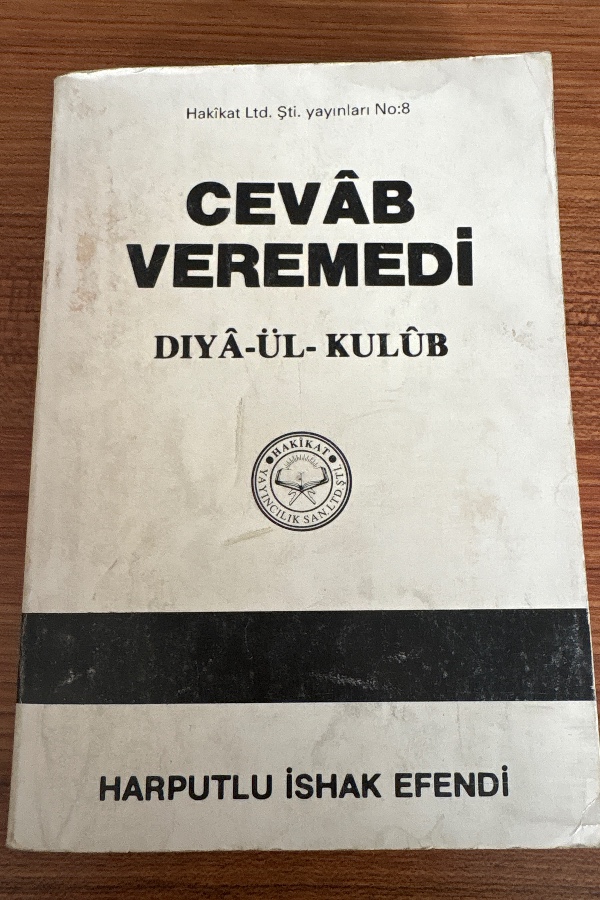 Cevâb Veremedi