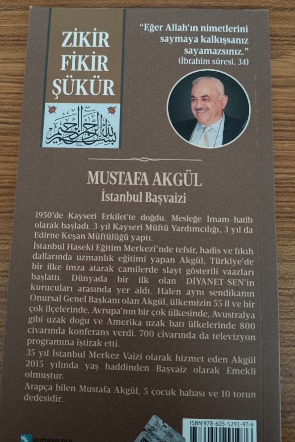 ZİKİR FİKİR ŞÜKÜR