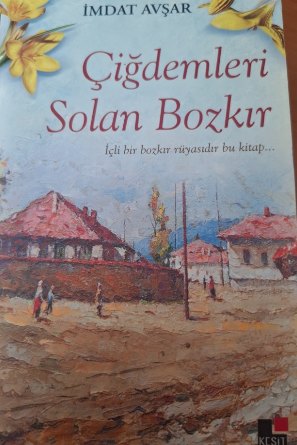 Çiğdemleri solan bozkır