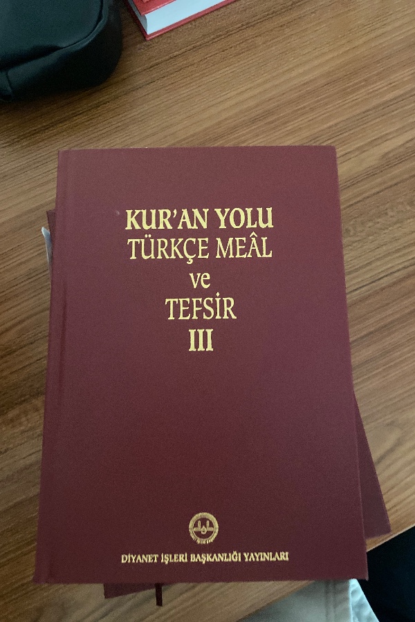 Kuran yolu Türkçe meal  çiler 3