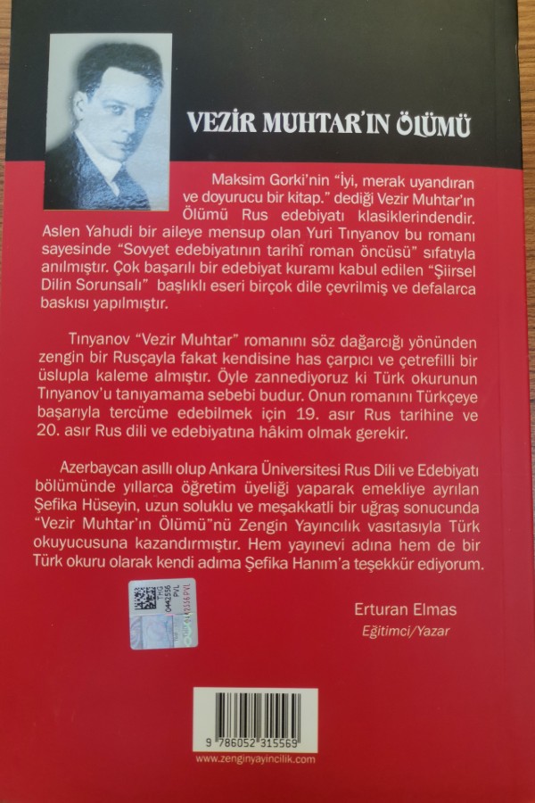 vezir muhtarın ölümü