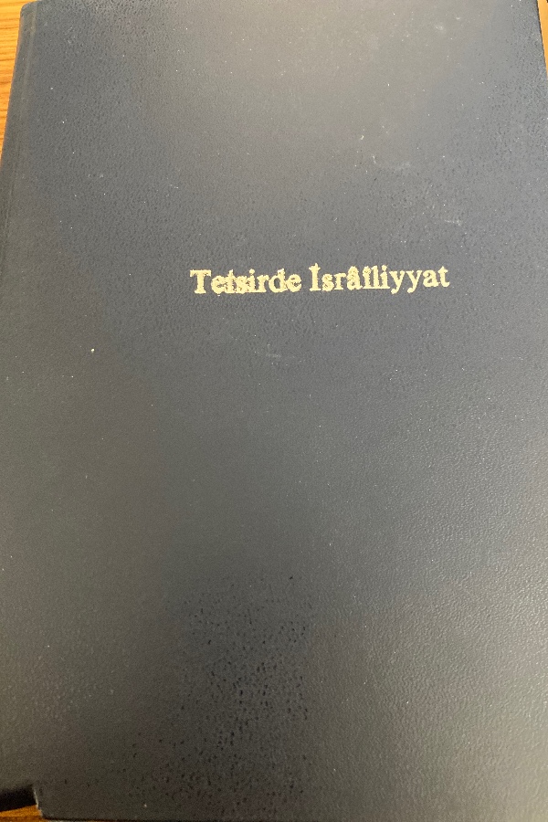 tetsiyerde israiliyyat -cilt 1
