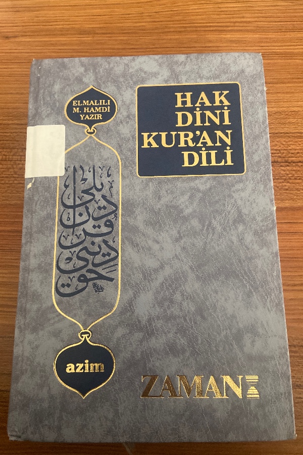 Hak dini Kuran dili