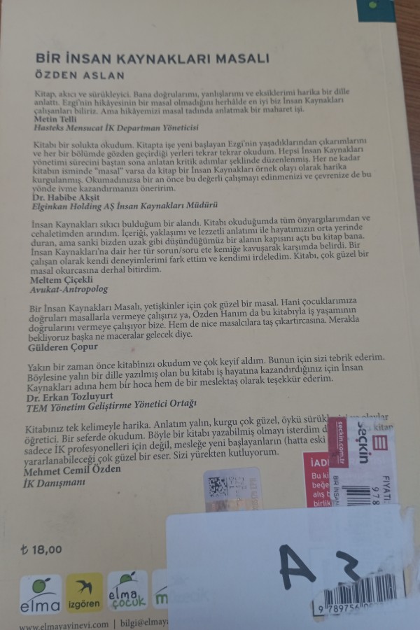 Bir İnsan Kaynanları Masalı