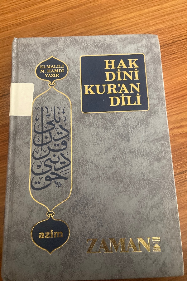 Hak dini kuranı dili /9