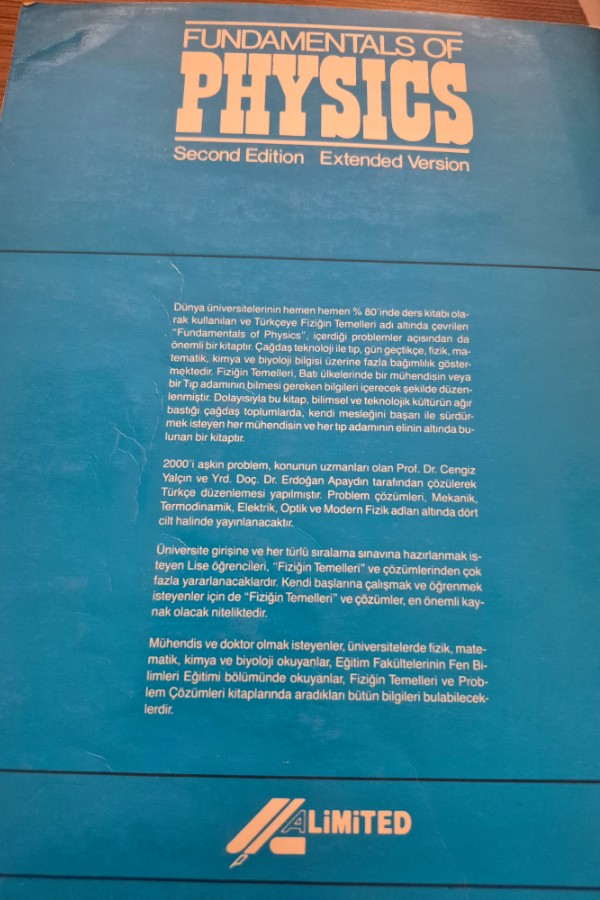 Fizigin Temelleri elektrik problem çözümleri 2