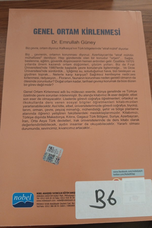 Genel ortam kirlenmesi