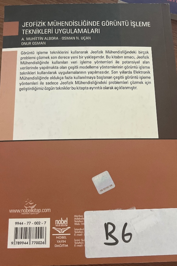 Jeofizik mühendisliği’nde görüntü işleme teknikleri uygulamaları