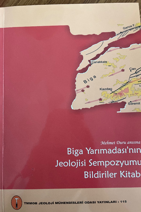 Biga yarımadası’nın jeolojisi sempozyumu bildiriler kitabı