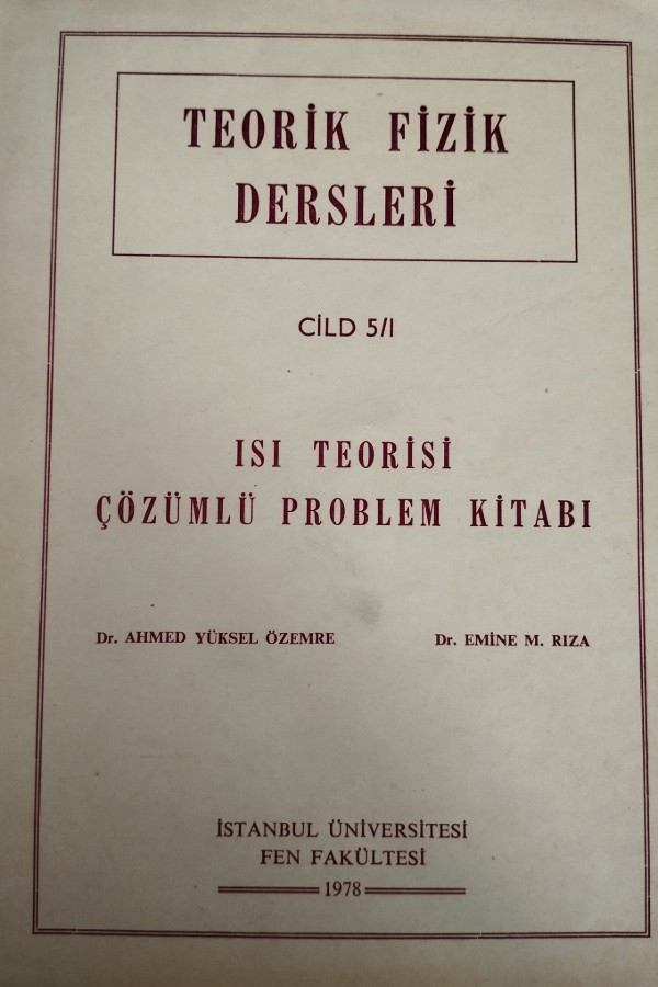 Isı Teorisi Çözümlü Problem Kitabı