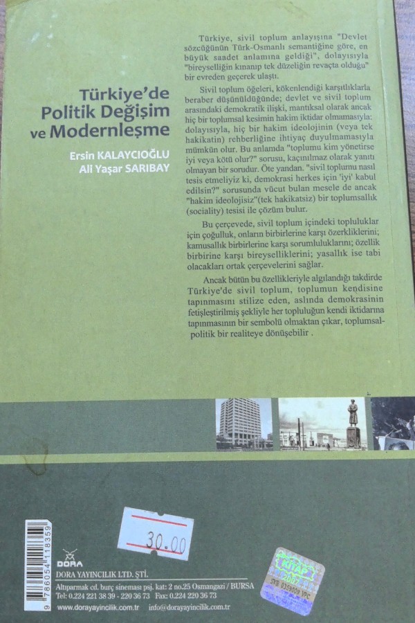 Türkiye'de Politik Değişim ve Modernleşme