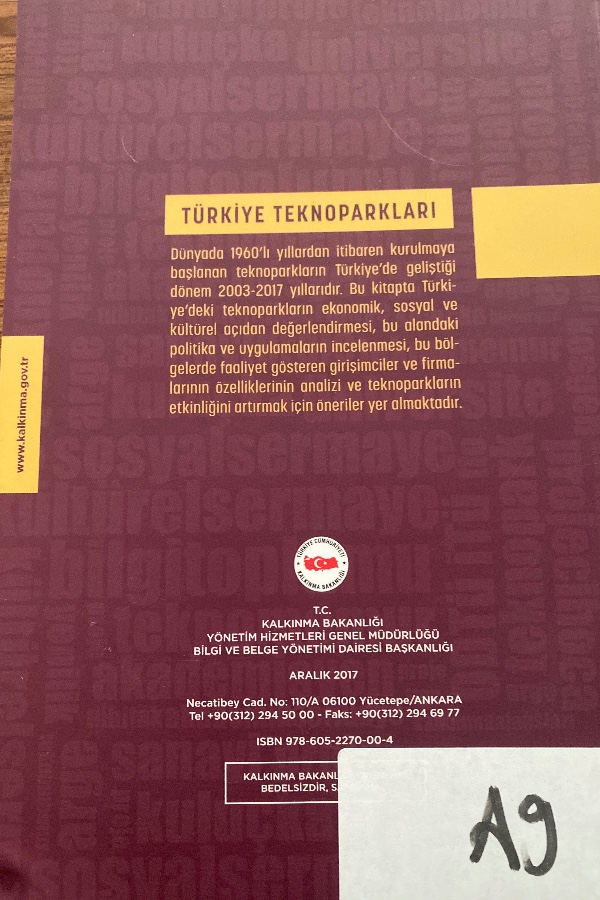 TÜRKİYE TEKNOPARKLARI