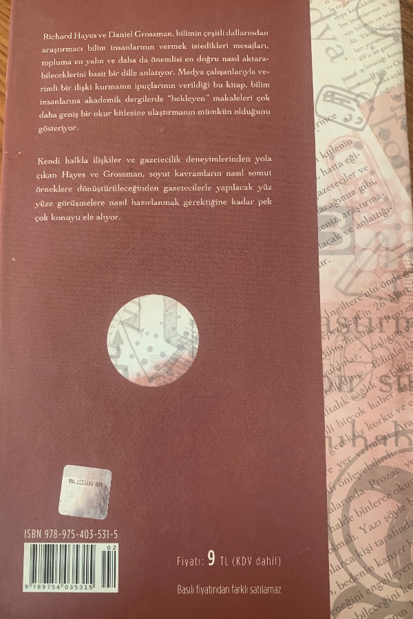 Bilim İnsanlarının Medya Rehberi