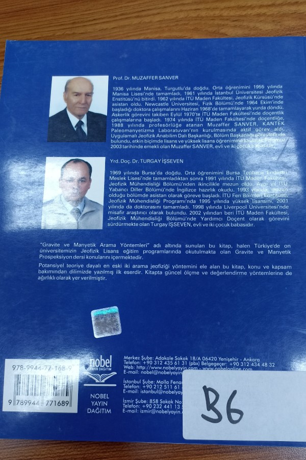 Gravite ve Manyetik Arama Yöntemleri