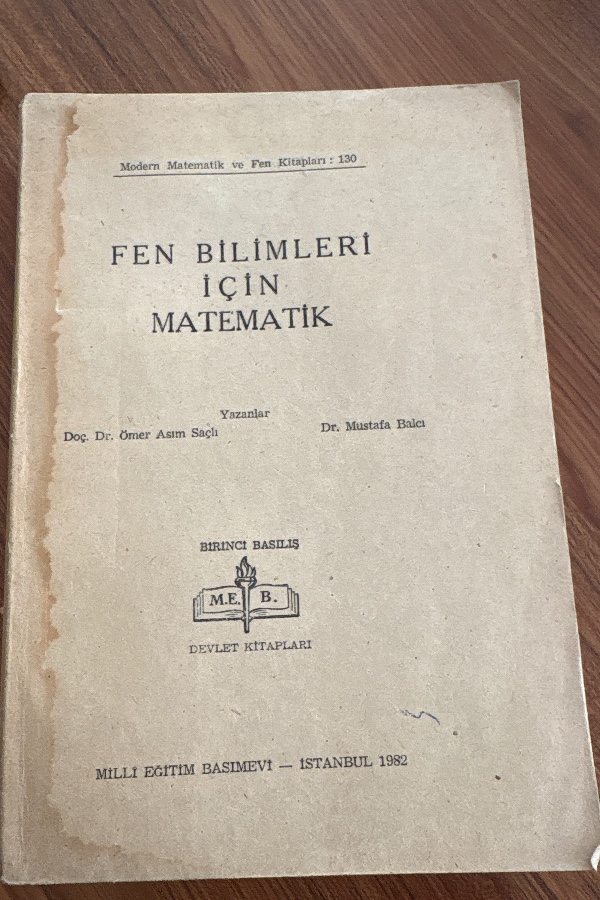 Fen bilimleri için matematik