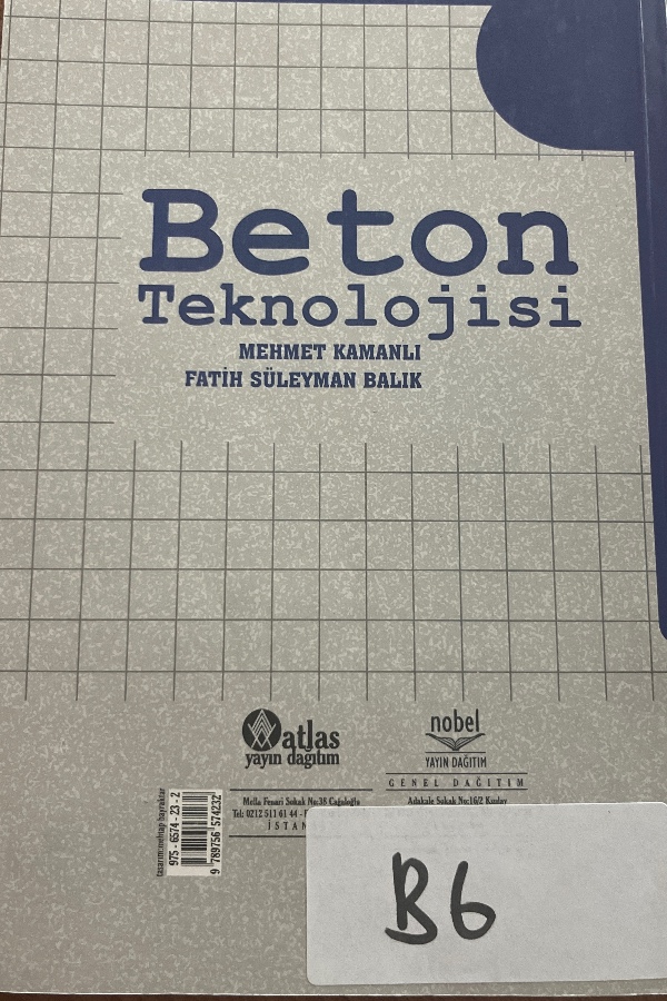 Beton teknolojisi