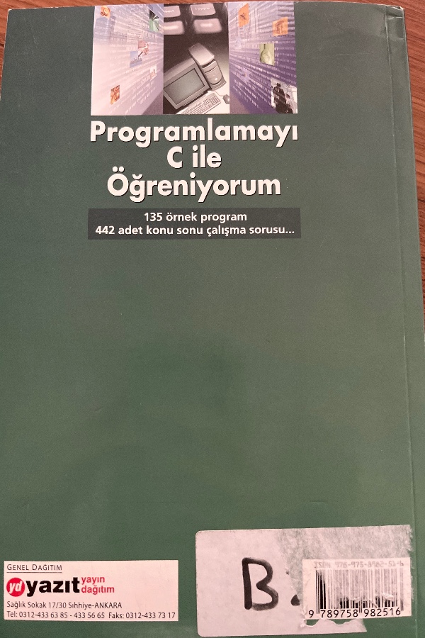 Programlamayı Öğreniyorum