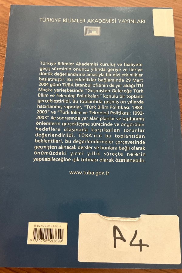 Geçmişten geleceğe Türk bilim ve teknoloji politikaları
