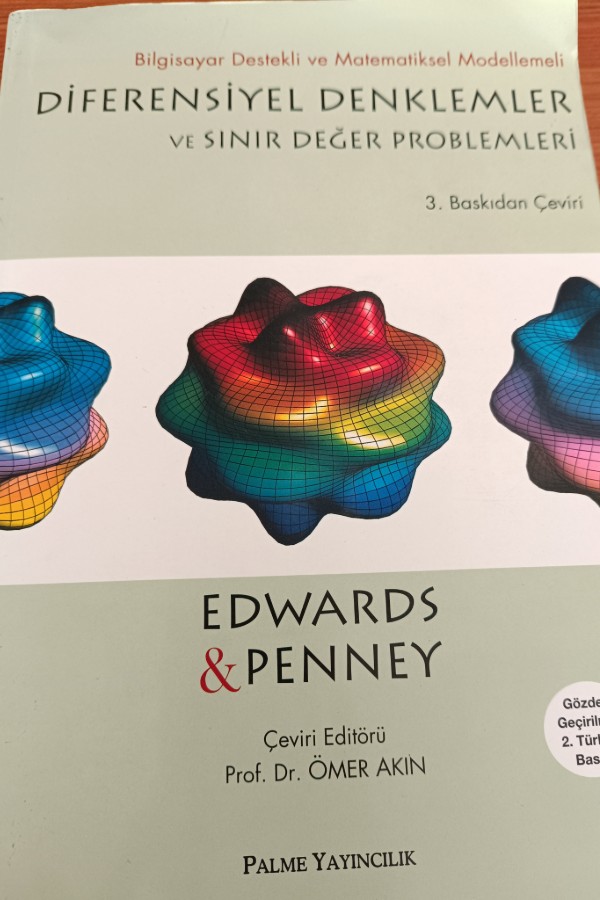 DİFERENSİYEL DENKLEMLER VE SINIR DEĞER PROBLEMLERİ