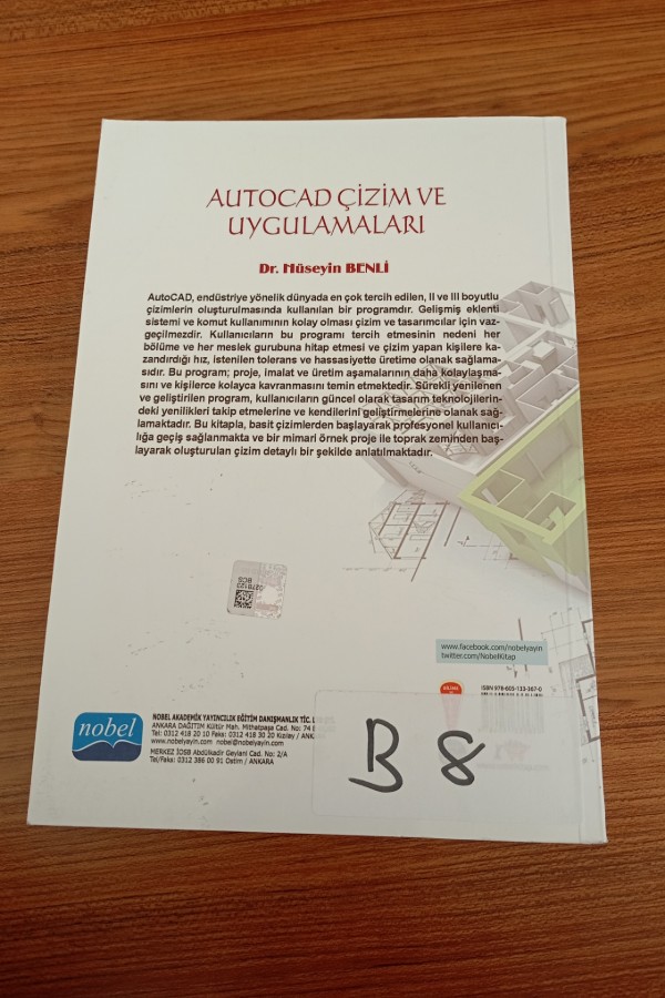 AutoCAD çizim ve uygulamaları