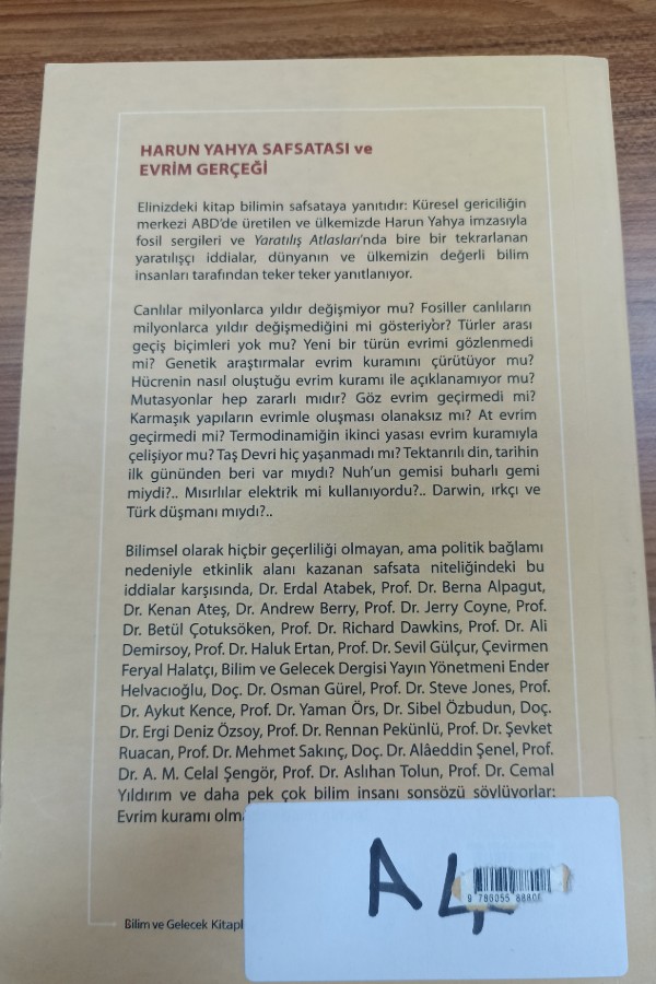 Harun Yahya Safsatası ve Evrim Gerçeği