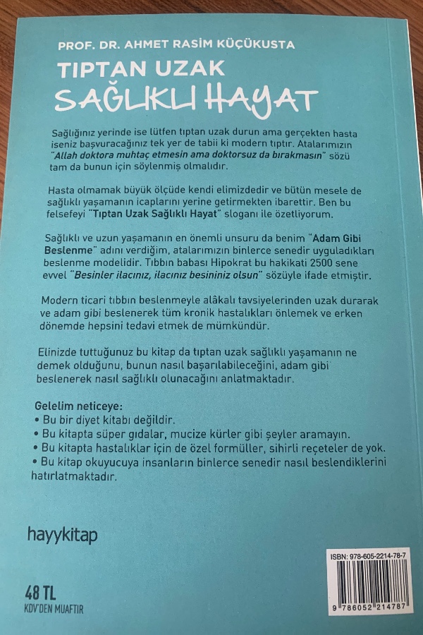 Tıptan Uzak Sağlıklı Hayat