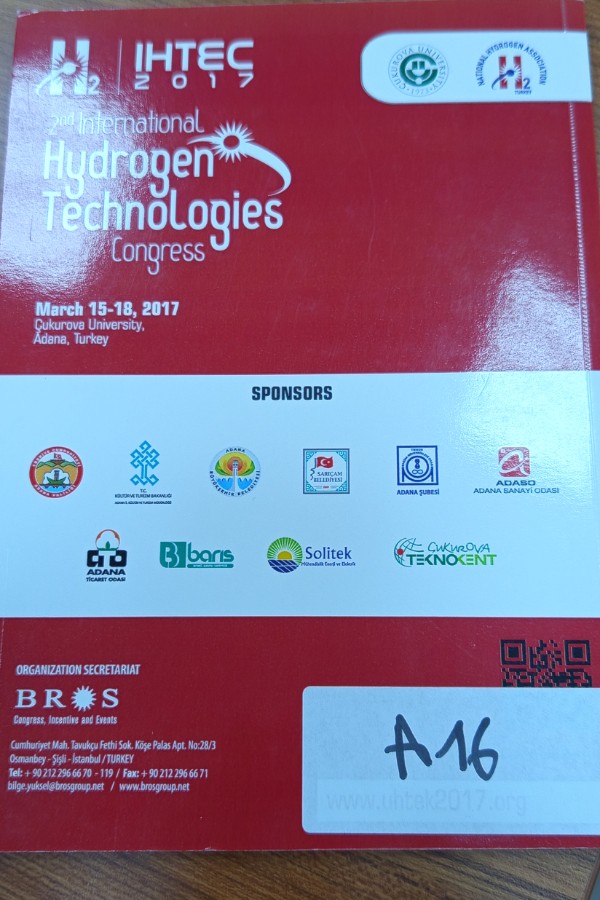 İnternational hydrojen Technologies congress