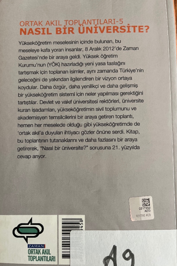 Nasıl bir üniversite