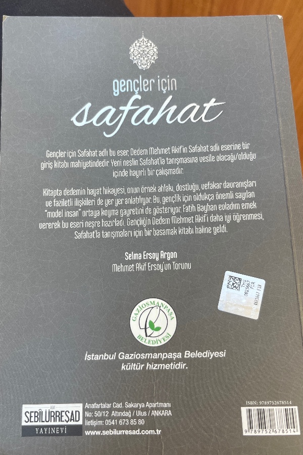 Gençler için Safahat