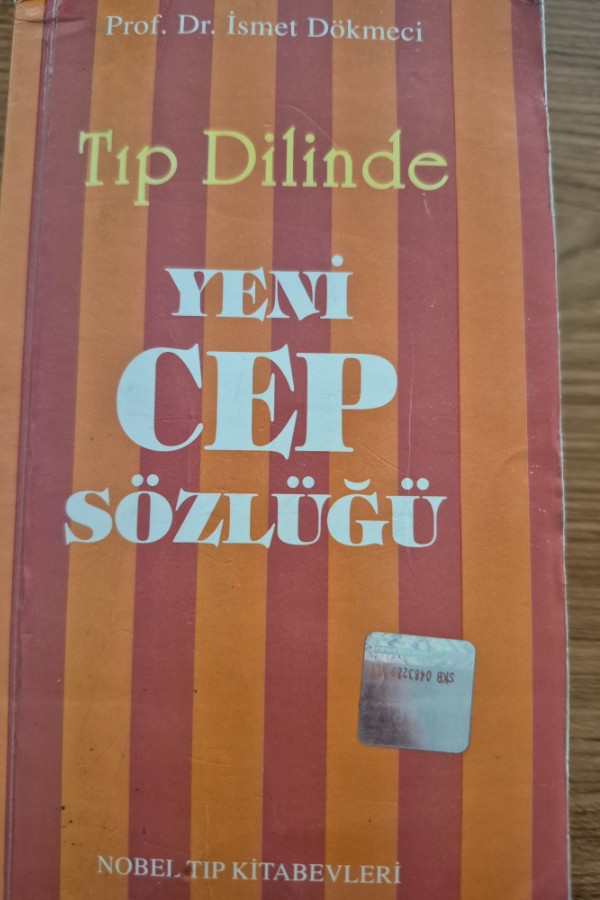 Tıp dilinde yeni cep sözlüğü