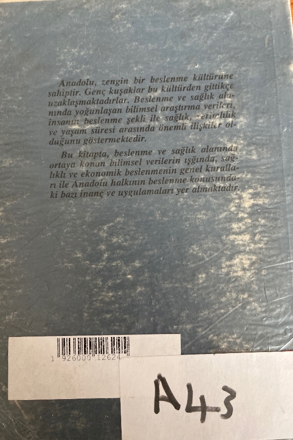 Beslenme kültürümüz